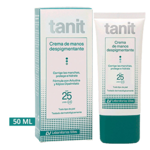 Tanit Crema de Manos despigmentante SPF25